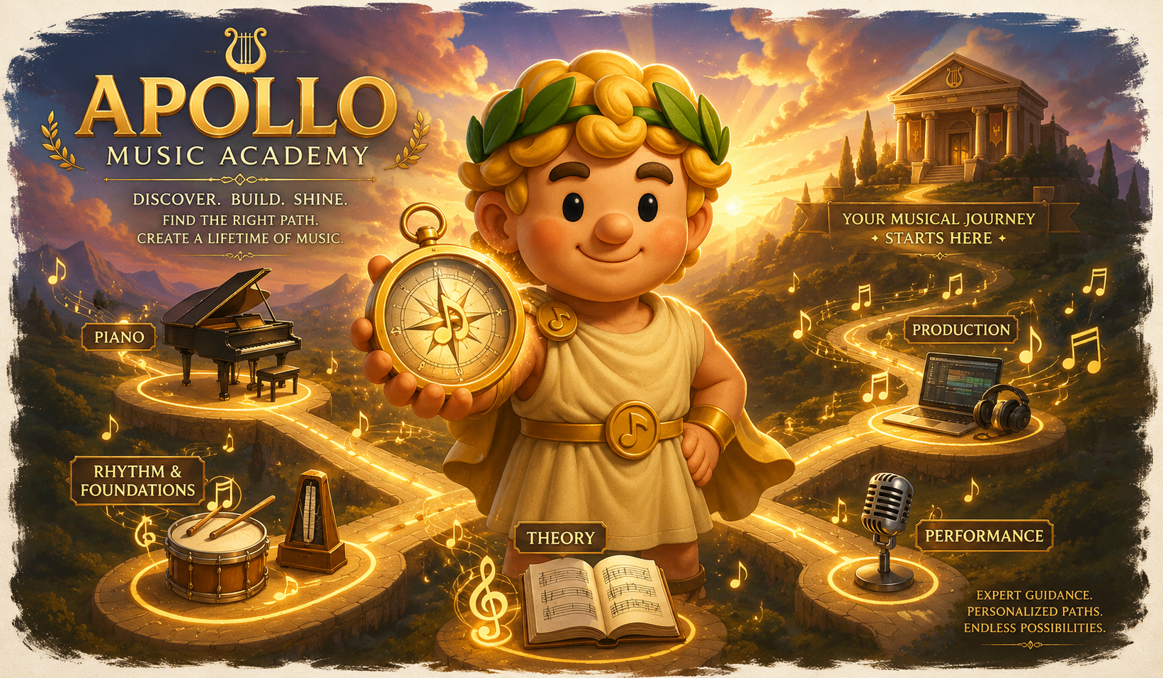 Apollo musical journey map